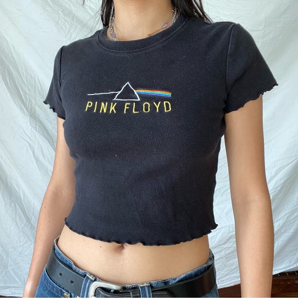 Pink Floyd Ruffle Baby Tee